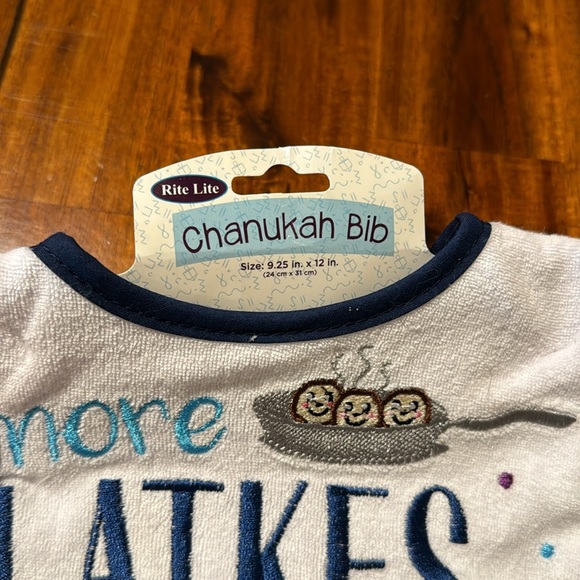 NWT Chanukah Bib - Picture 4 of 4